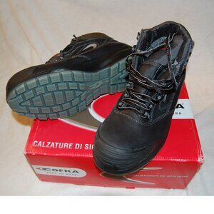 NEW Cofra Men's Valzer 6" Safety Work Boots Waterproof Leather & Gore-Tex Size 8